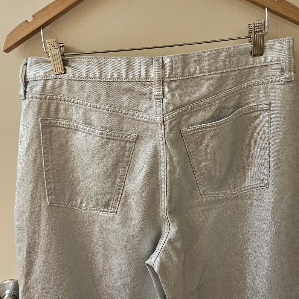 Universal Thread - Women's 100% cotton Silver Straight Leg Jeans -Size 8R - Picture 5 of 10